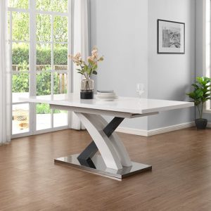 Axara-Extendable-Small-Dining-Table-White-Grey-Gloss