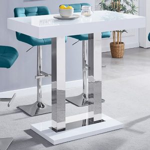 Caprice-Rectangular-High-Gloss-Bar-Table-White