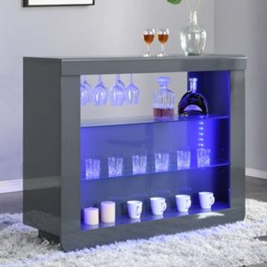 Fiesta-High-Gloss-Bar-Table-Unit-Grey-LED-Lighting