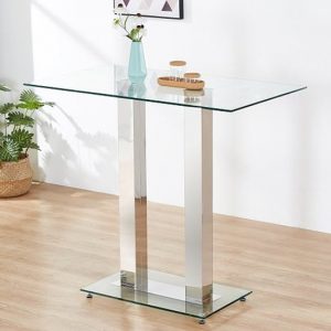 Jet-Rectangular-Clear-Glass-Bar-Table-Chrome-Supports