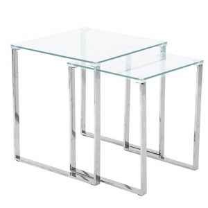 Megan-Clear-Glass-Nest-of-2-Tables-Chrome-Legs-3