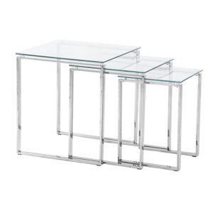 Megan-Clear-Glass-Nest-of-3-Tables-Chrome-Legs-N