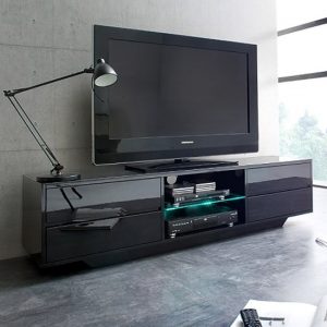 Sienna-TV-Stand-In-Black-Gloss-LED-Lighting-New
