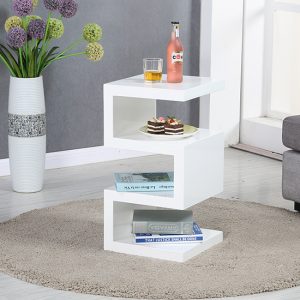 Trio-Modern-Side-Table-White-High-Gloss