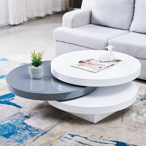 Triplo-Gloss-Rotating-Round-Coffee-Table-White-Grey