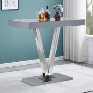 Vienna-Glass-Bar-Table-Grey-Gloss-Stainless-Steel-N