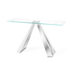 adkins-clear-glass-console-table-stainless-steel-base