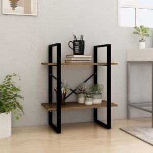 aharon-2-tier-solid-pinewood-bookshelf-honey-brown