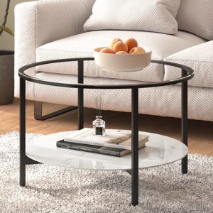akio-round-glass-coffee-table-white-marble-effect-shelf