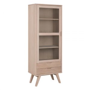 alisto-narrow-1-door-2-drawers-display-cabinet-oak-white