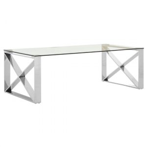 alluras-clear-glass-coffee-table-silver-cross-frame