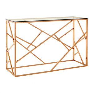 alluras-clear-glass-console-table-rose-gold-frame