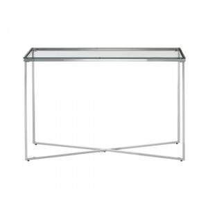 alluras-clear-glass-console-table-silver-metal-frame