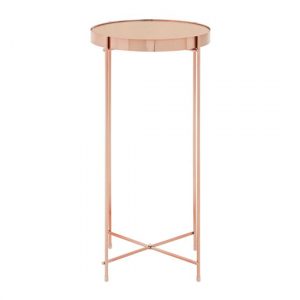 alluras-tall-pink-glass-side-table-rose-gold-frame