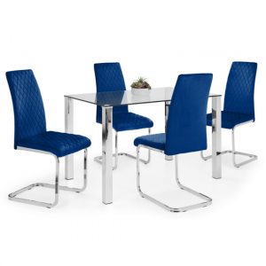 altheria-clear-glass-dining-table-4-calabria-blue-chairs