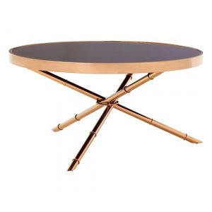 alvara-black-glass-top-coffee-table-rose-gold-bamboo-frame