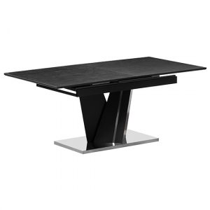 annahilt-extending-ceramic-dining-table-dark-grey