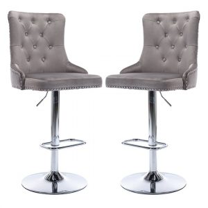 antrim-silver-grey-velvet-fabric-bar-stools-pair