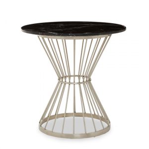 anza-round-black-marble-top-side-table-silver-metal-base