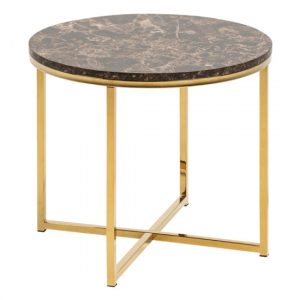 arcata-round-marble-effect-glass-side-table-matt-brown