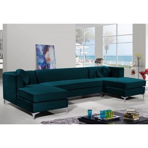 asbury-u-shape-plush-velvet-corner-sofa-emerald