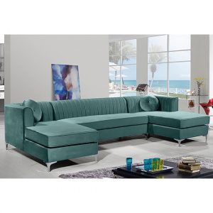 asbury-u-shape-plush-velvet-corner-sofa-seaspray