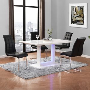 atlantis-led-small-dining-table-4-paris-black-chair