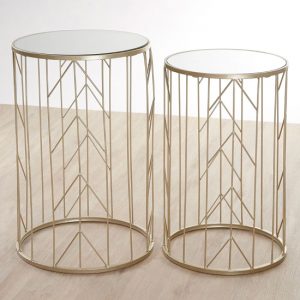 avanto-round-glass-set-of-2-side-tables-arrow-metal-frame