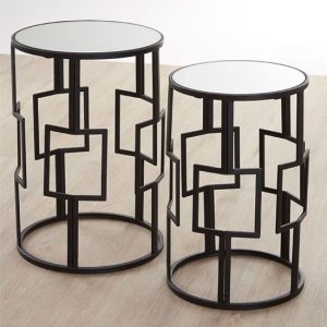 avanto-round-glass-set-of-2-side-tables-square-metal-frame