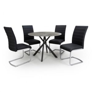 avesta-grey-glass-dining-table-4-callisto-black-chairs