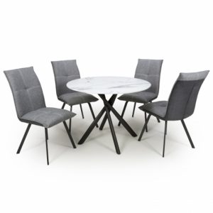 avesta-white-glass-dining-table-4-ariel-light-grey-chairs