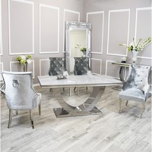 avon-white-glass-dining-table4-dessel-pewter-chairs