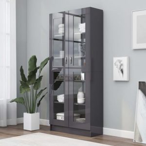 axtan-high-gloss-display-cabinet-2-doors-grey