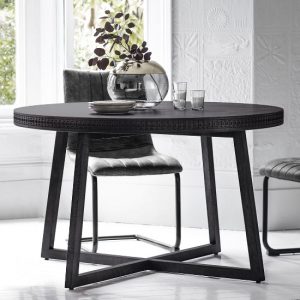 bahia-round-wooden-dining-table-matt-black-charcoal