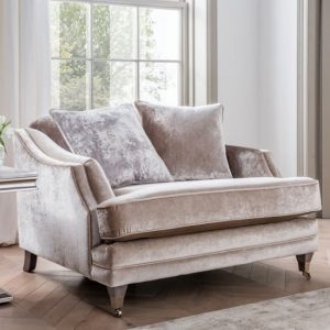 belvedere-velvet-1-seater-sofa-champagne-2-scatters