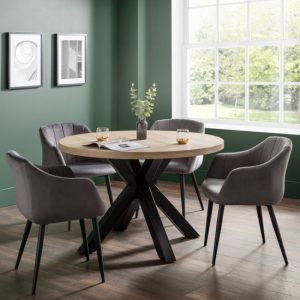 berwick-round-dining-table-4-hobart-scalloped-grey-chairs