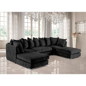 boise-u-shape-chenille-fabric-corner-sofa-black