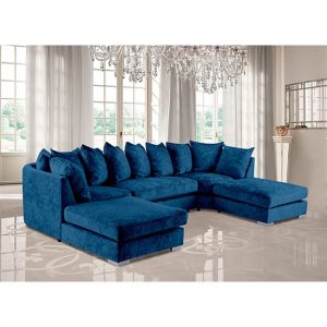 boise-u-shape-chenille-fabric-corner-sofa-marine-blue