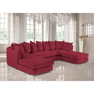 boise-u-shape-plush-velour-fabric-corner-sofa-red