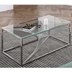 bolzano-clear-glass-coffee-table-silver-stainless-steel-leg