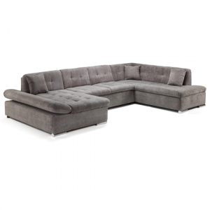 borba-fabric-right-hand-corner-sofa-bed-grey