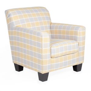 braemar-checks-fabric-1-seater-sofa-lemon-grey