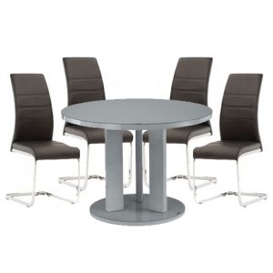 brambly-grey-gloss-glass-dining-table-4-soho-black-chairs