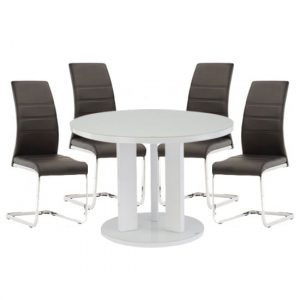 brambly-white-gloss-glass-dining-table-4-soho-black-chairs
