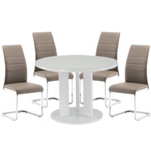 brambly-white-gloss-glass-dining-table-4-soho-taupe-chairs