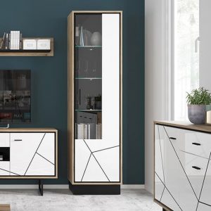 brecon-led-right-hand-wooden-display-cabinet-walnut-white