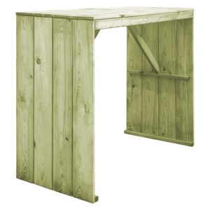 brissa-130cm-wooden-bar-table-green-impregnated