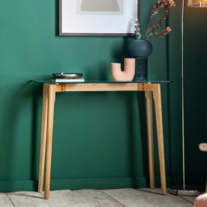 brix-clear-glass-console-table-natural-oak-base