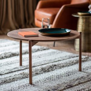 burlap-round-wooden-coffee-table-walnut1