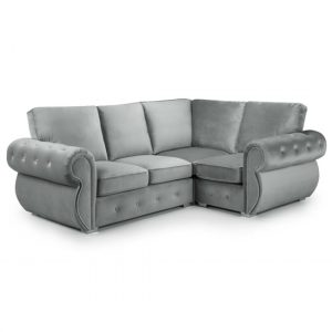 bushman-plush-velvet-right-hand-corner-sofa-bed-grey